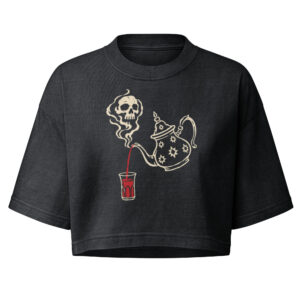 Death Pour Crop Tee
